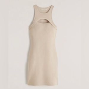 Abercrombie & Fitch Cutout Scuba Dress